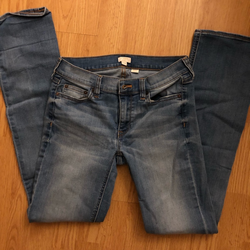 J.Crew light wash jeans, size 27R